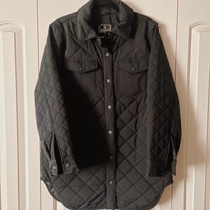 Mondetta Black Quilted Puffer Jacket